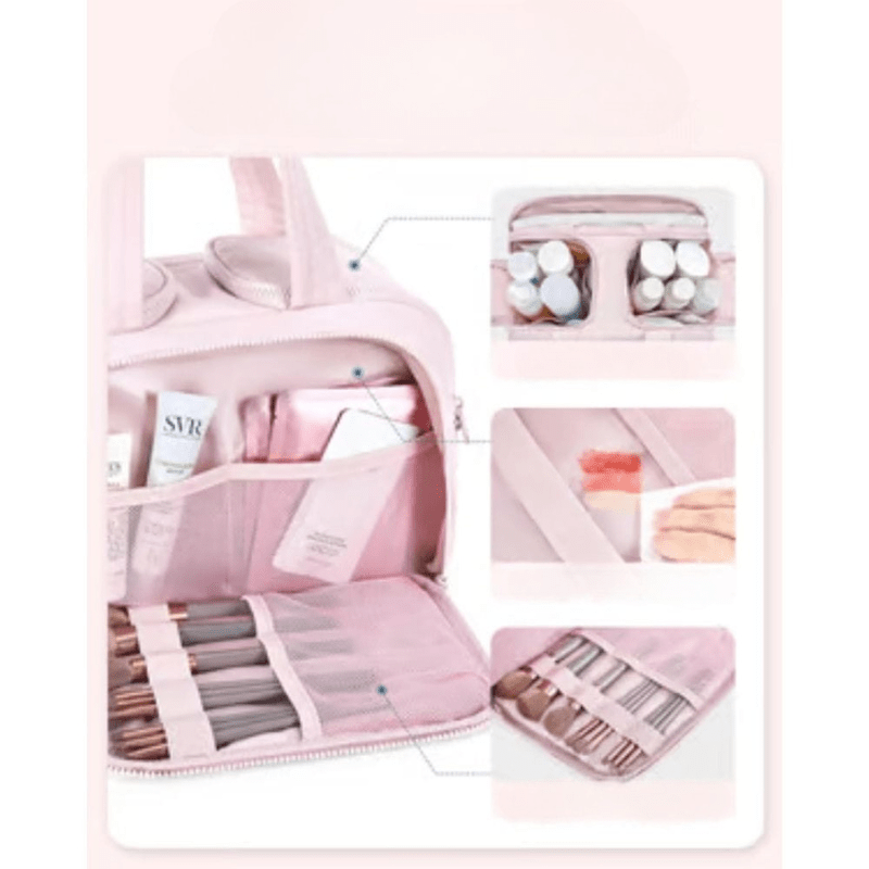 CarryOrganize – Compact Toiletry Bag with Smart Compartment Layout
