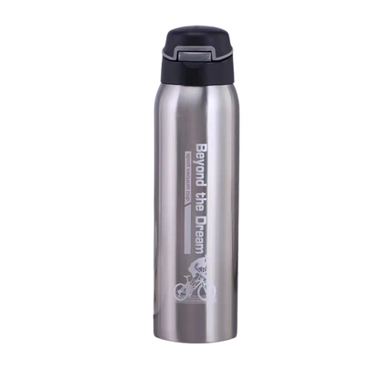 SteelMate – Botella de agua de acero inoxidable al vacío 500ml, de doble pared y a prueba de fugas