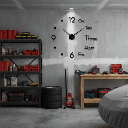 TIMEDEPTH Acrylic Wall Clock – modern and stylish for any room