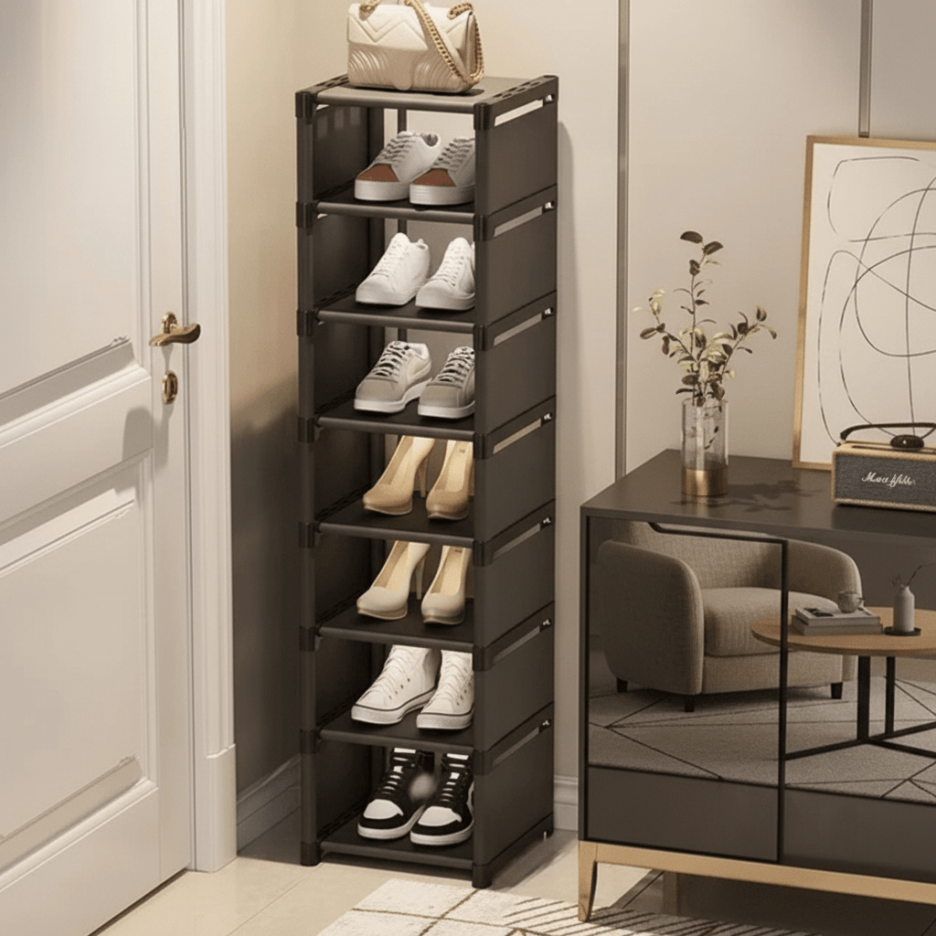 SPACERACK – Space-Saving Schuhregal für Ecken & kleine Räume