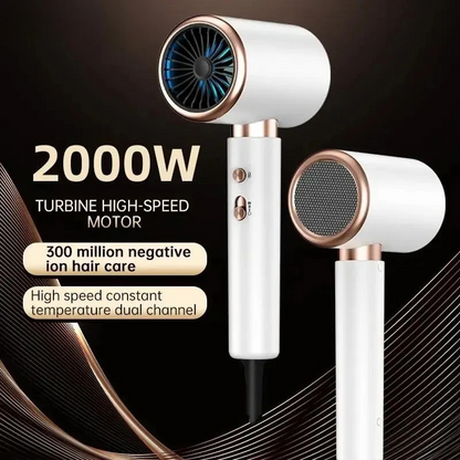 PowerGloss hairdryer 2400W - Ion technology & Stylish design for all hair types