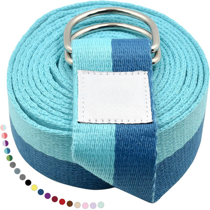 Variant image for Flexfit Yoga-Band - Einstellbares D-Ring-Band für Flexibilität und Komfort-2