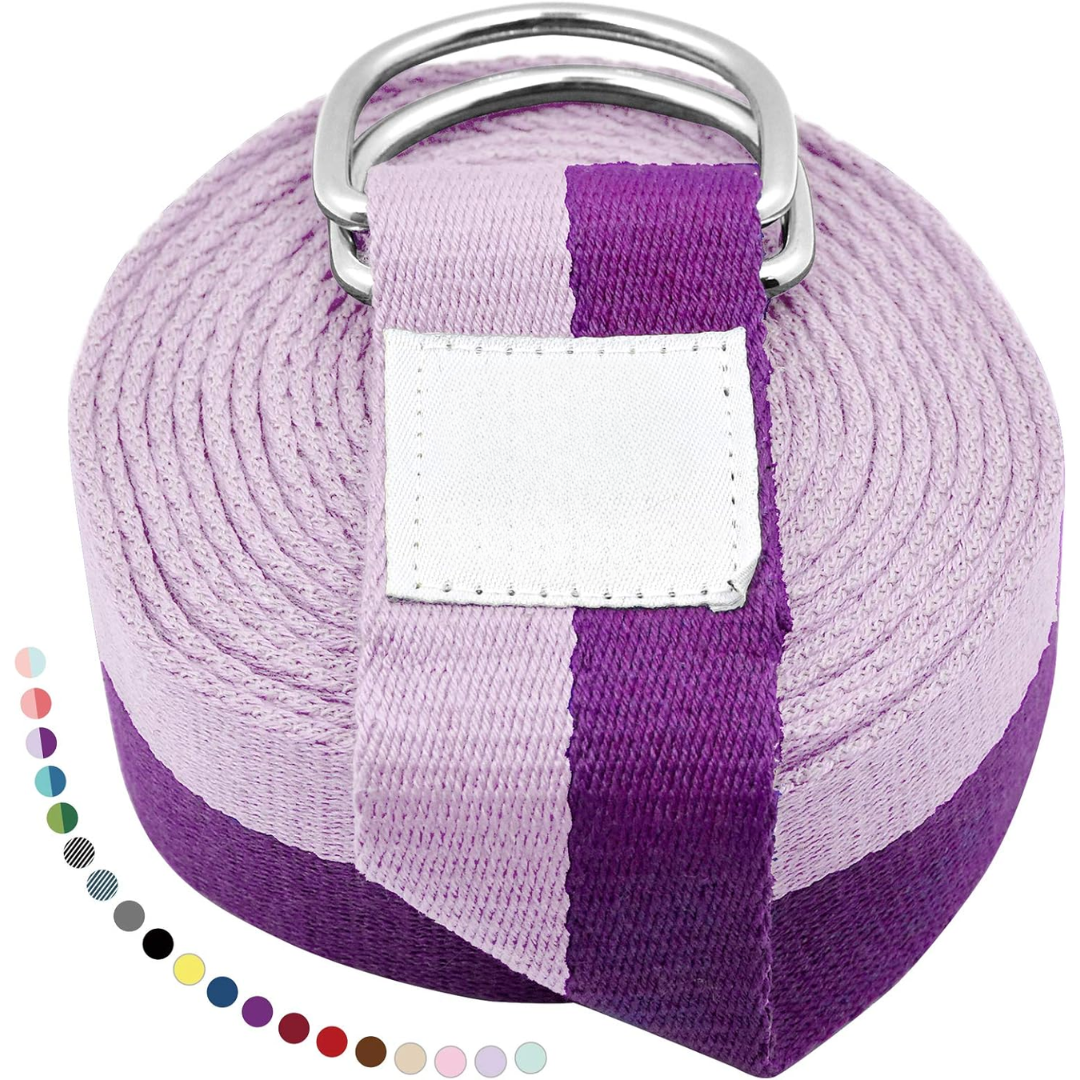 Variant image for Flexfit Yoga-Band - Einstellbares D-Ring-Band für Flexibilität und Komfort-4