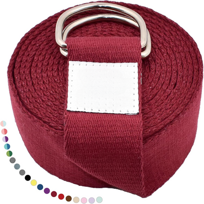 Variant image for Flexfit Yoga-Band - Einstellbares D-Ring-Band für Flexibilität und Komfort-6