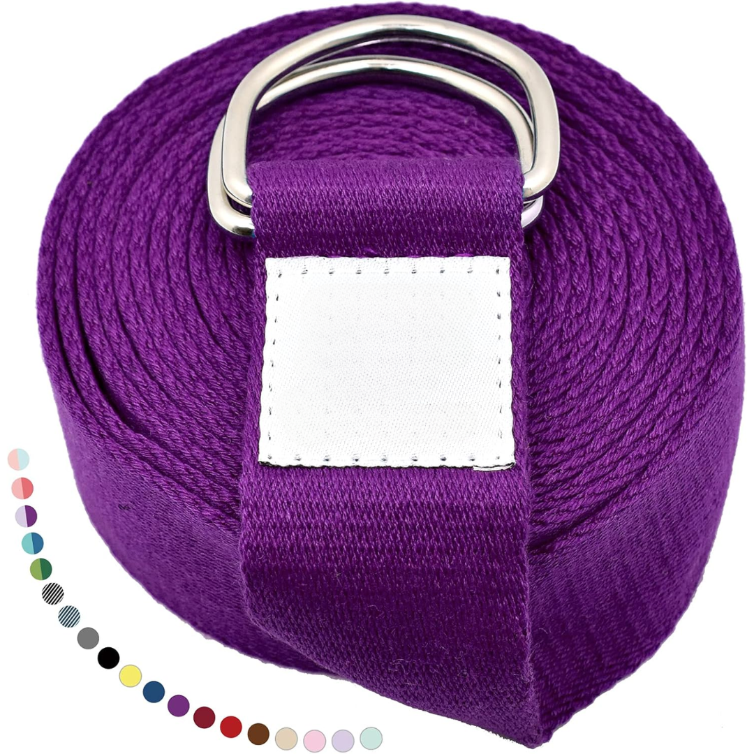 Variant image for Flexfit Yoga-Band - Einstellbares D-Ring-Band für Flexibilität und Komfort-7