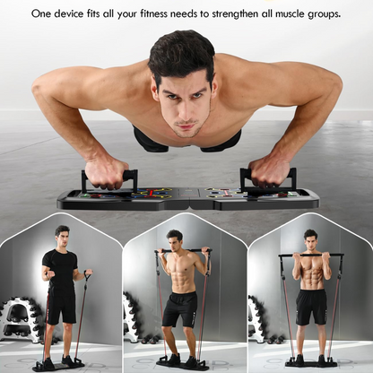 Fitflex - Fitness Set Mit Widerstandsbänder Set, Tragbar Für Zuhause & Unterwegs-3