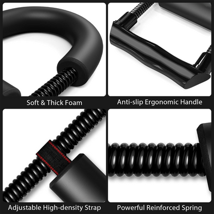 Einstellbarer Grifftrainer - Gripmaster für Hand- und Unterarmkraftsteigerung-4