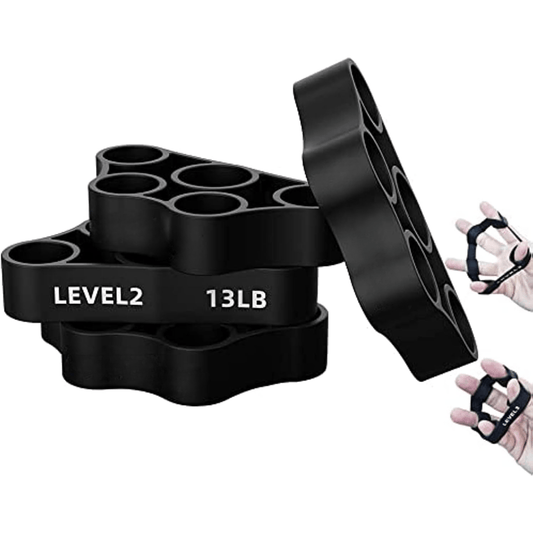 PowerGrip - Set von 4 Handverstärkern für Griffkraft und Handtraining-1