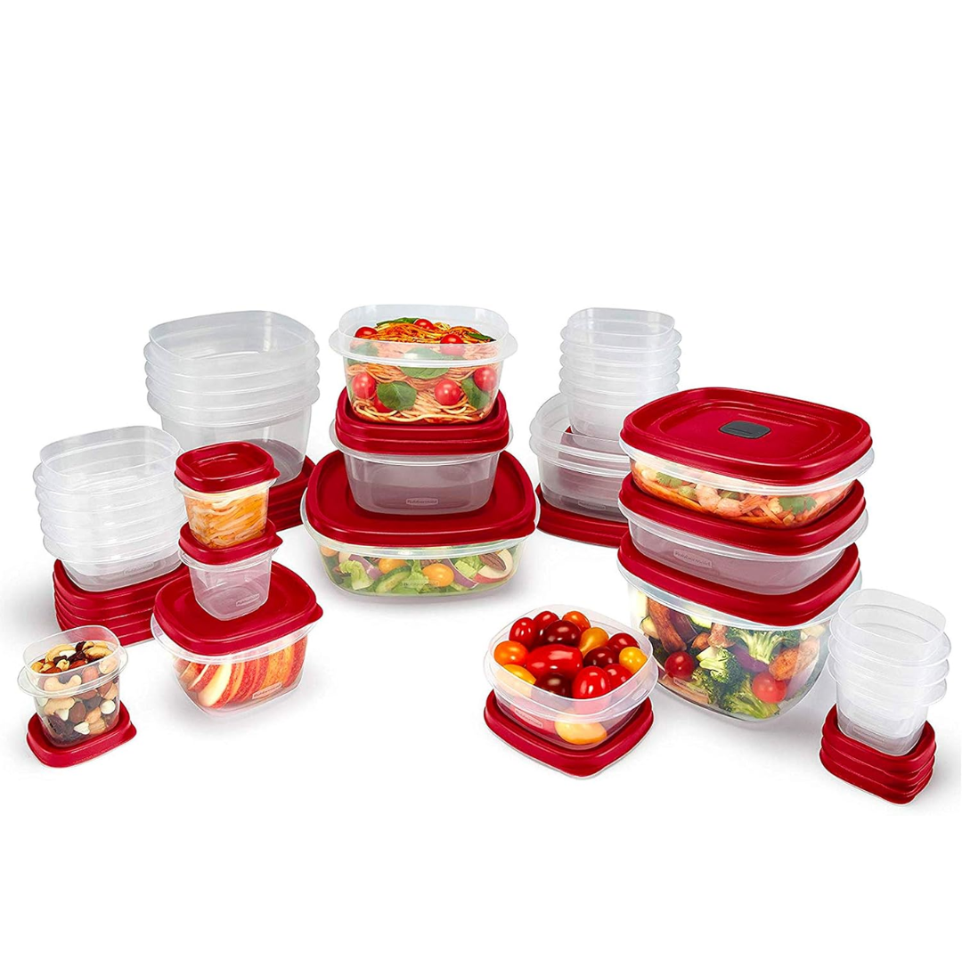 Lagerungsbehälter Set – 60er BPA-frei, stapelbar, mikrowellen- und geschirrspülergeeignet-4