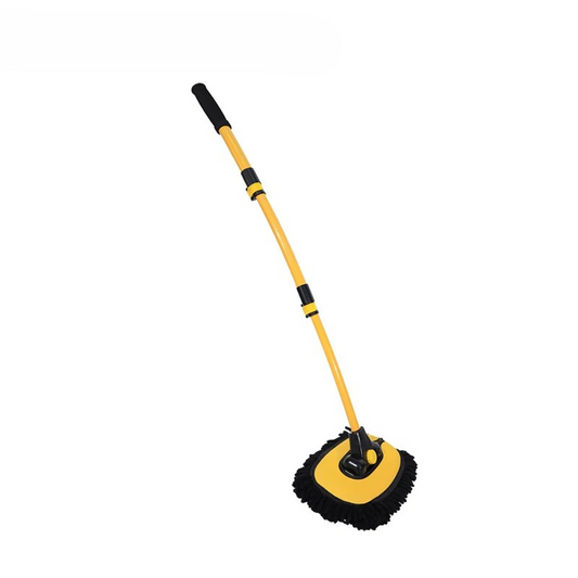FlexSweep Pro car wash mop - Telescopic chenille cleaning brush