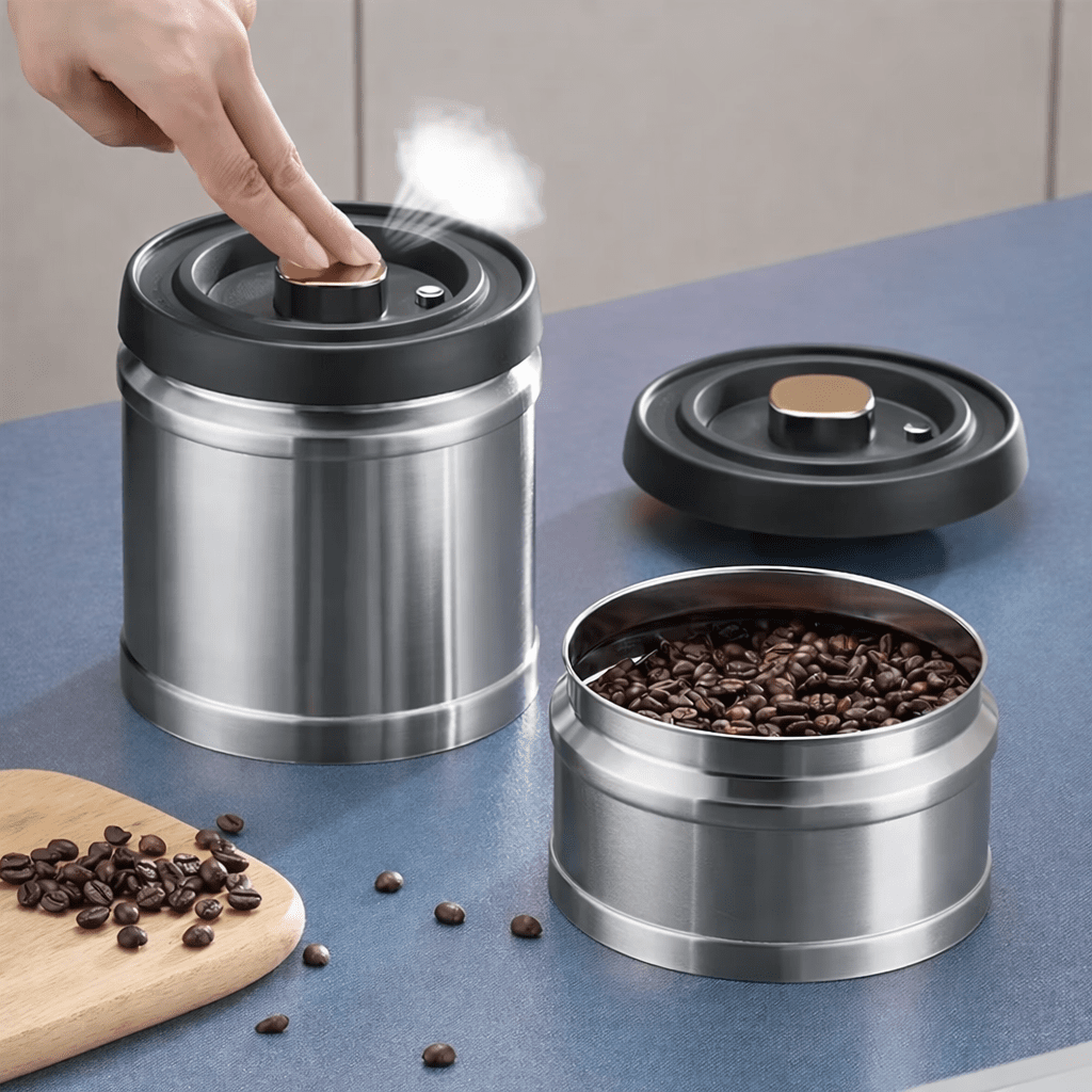 VACUVA – Vakuumversiegelte Frische für Kaffee und Trockenlebensmittel 2