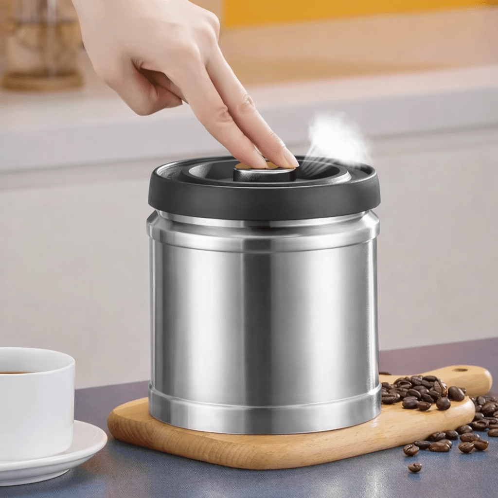 VACUVA – Vakuumversiegelte Frische für Kaffee und Trockenlebensmittel 3