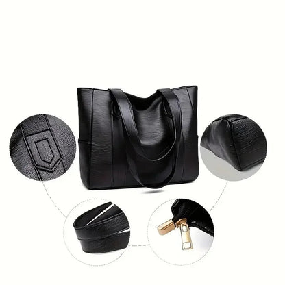 VELENTHA – Damen-Schultertasche aus Leder mit Vintage-Chic und weicher Textur 5