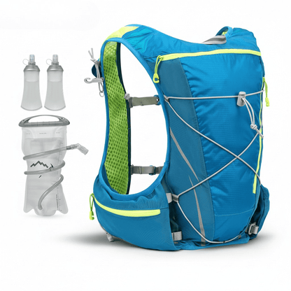 VENTRAIL – Atmungsaktiver 8-Liter-Trinkrucksack mit 1,5-Liter-Trinkblase für Laufen und Radfahren 8