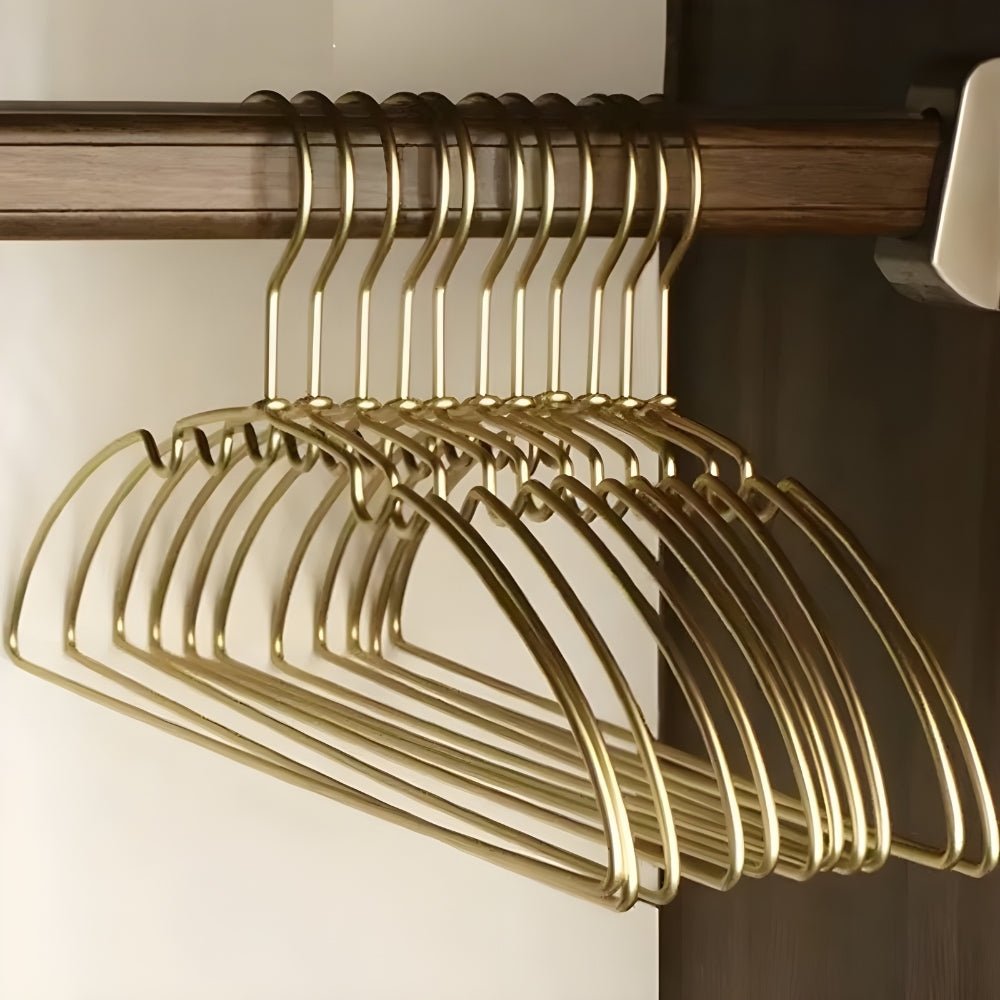 VESTARO – Ultraschlanke, platzsparende Kleiderbügel, 10er-Set für reibungsloses Aufhängen 0