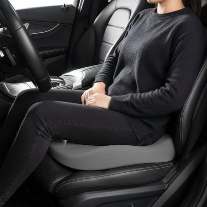 VIEWBOOST – Höhenverstellbares Autositzkissen aus Memory-Schaum für mehr Komfort 1