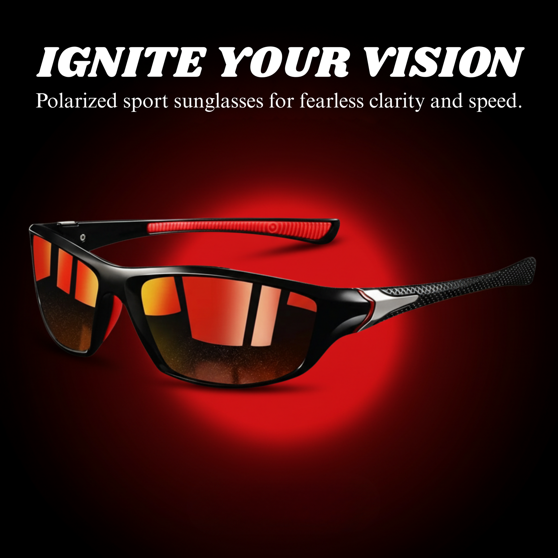 VISIONEDGE – Hochleistungs-polarisierte Sonnenbrille mit UV400-Schutz 1