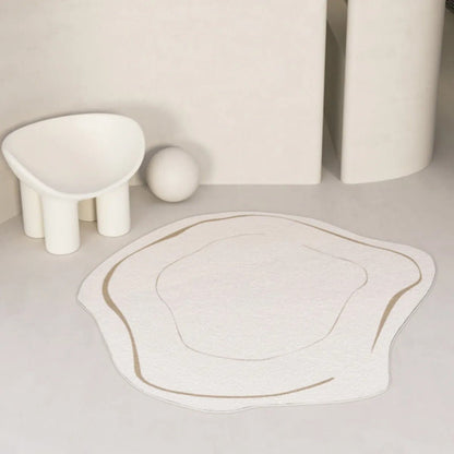 VISTALINE – Eleganter, geometrischer Polyesterteppich für stilvolle Wohnräume, dekorativer Komfortteppich 4