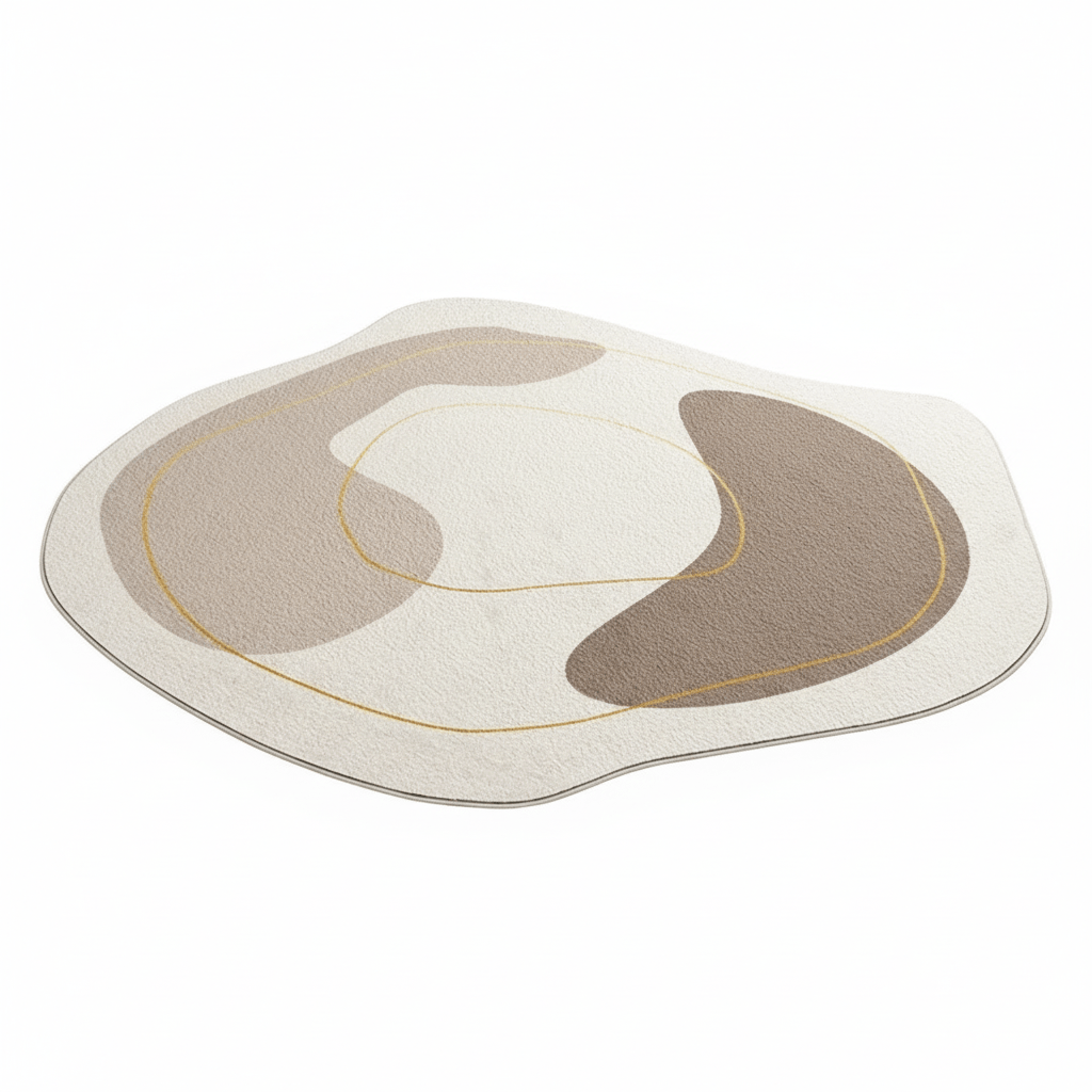 VISTALINE – Eleganter, geometrischer Polyesterteppich für stilvolle Wohnräume, dekorativer Komfortteppich 6