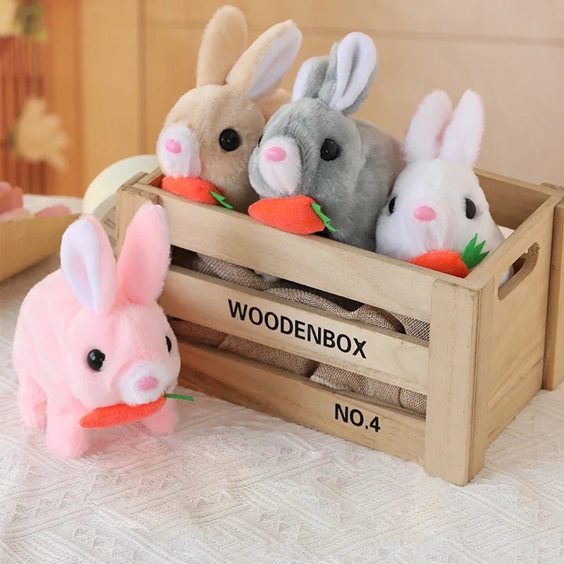 VITALBUN – Realistischer elektrischer Hase mit Geräuschen und Bewegungen für Osterspaß 6