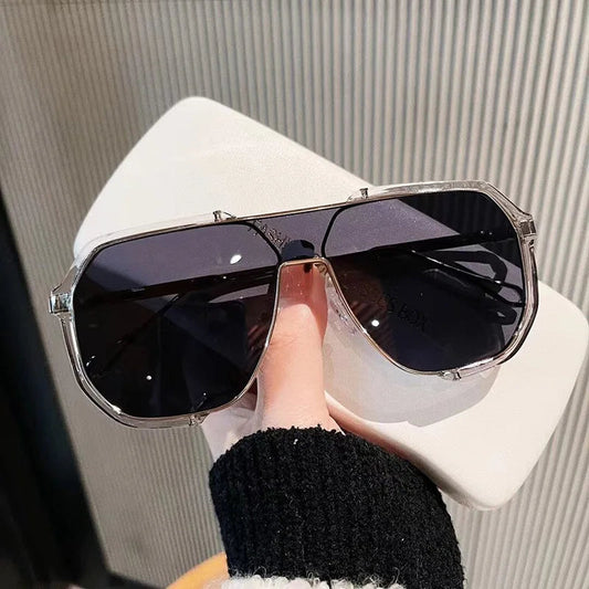 OVERSIZE SHADE - Square women's sunglasses with UV400 & colour change lenses