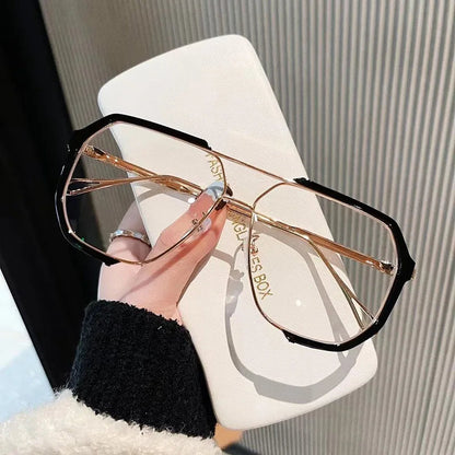 OVERSIZE SHADE - Square women's sunglasses with UV400 & colour change lenses