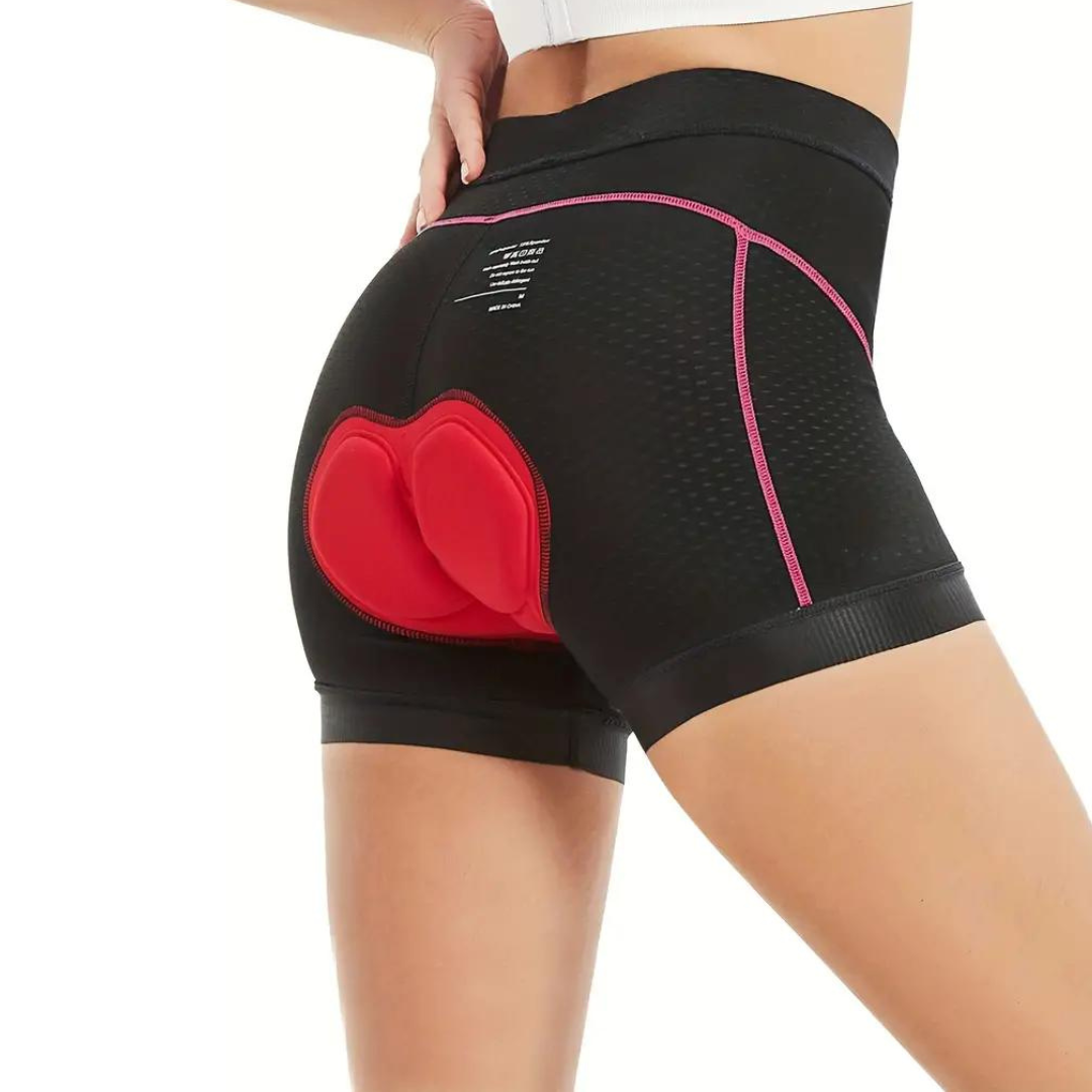PEDALUX – Damen Radsportshorts mit 4D Gelpolsterung