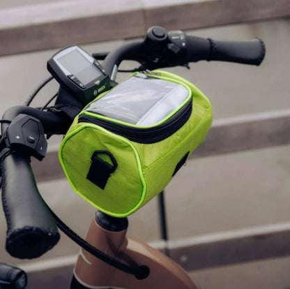 RIDEBAG – Waterproof Bicycle Handlebar Bag with Touchscreen Access