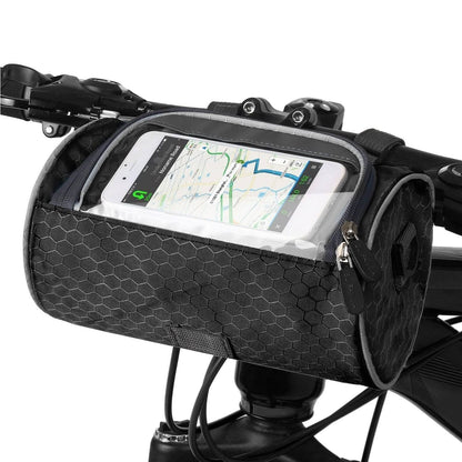 RIDEBAG – Waterproof Bicycle Handlebar Bag with Touchscreen Access