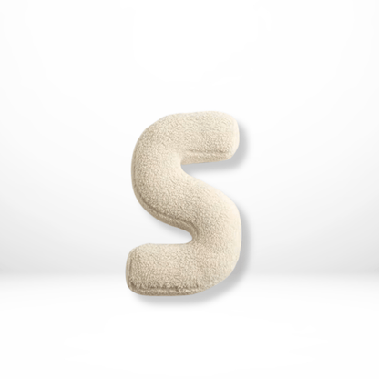 MONOGRA – Coussin lettres en velours pour accents personnels dans la décoration intérieure