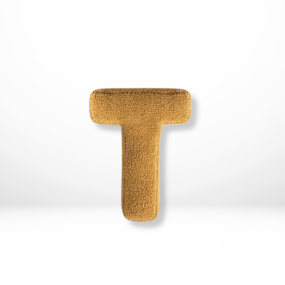 MONOGRA – Coussin lettres en velours pour accents personnels dans la décoration intérieure