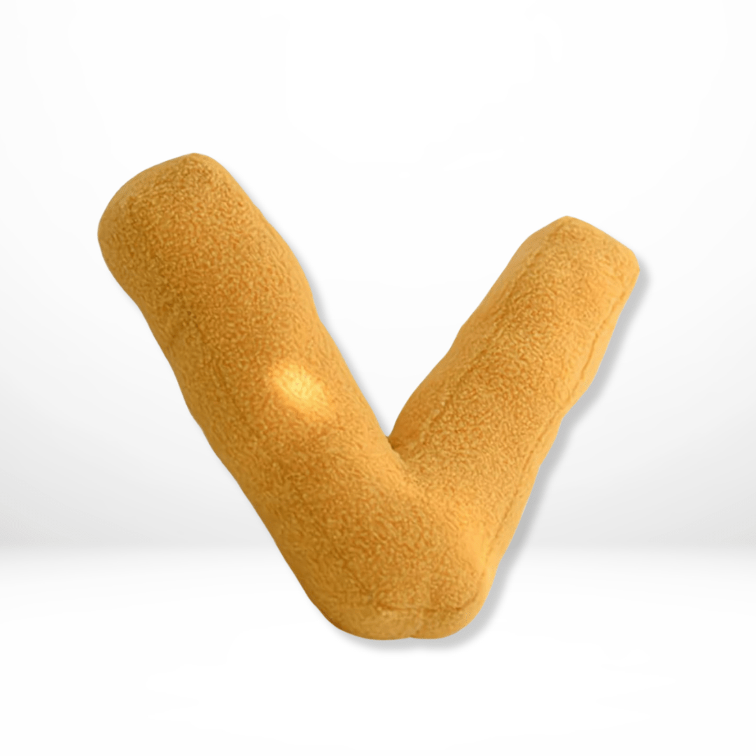 MONOGRA – Coussin lettres en velours pour accents personnels dans la décoration intérieure