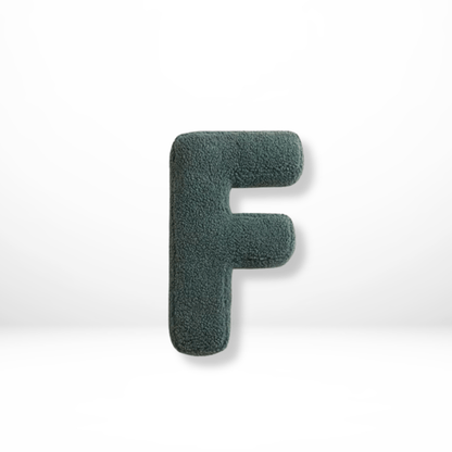 MONOGRA – Coussin lettres en velours pour accents personnels dans la décoration intérieure