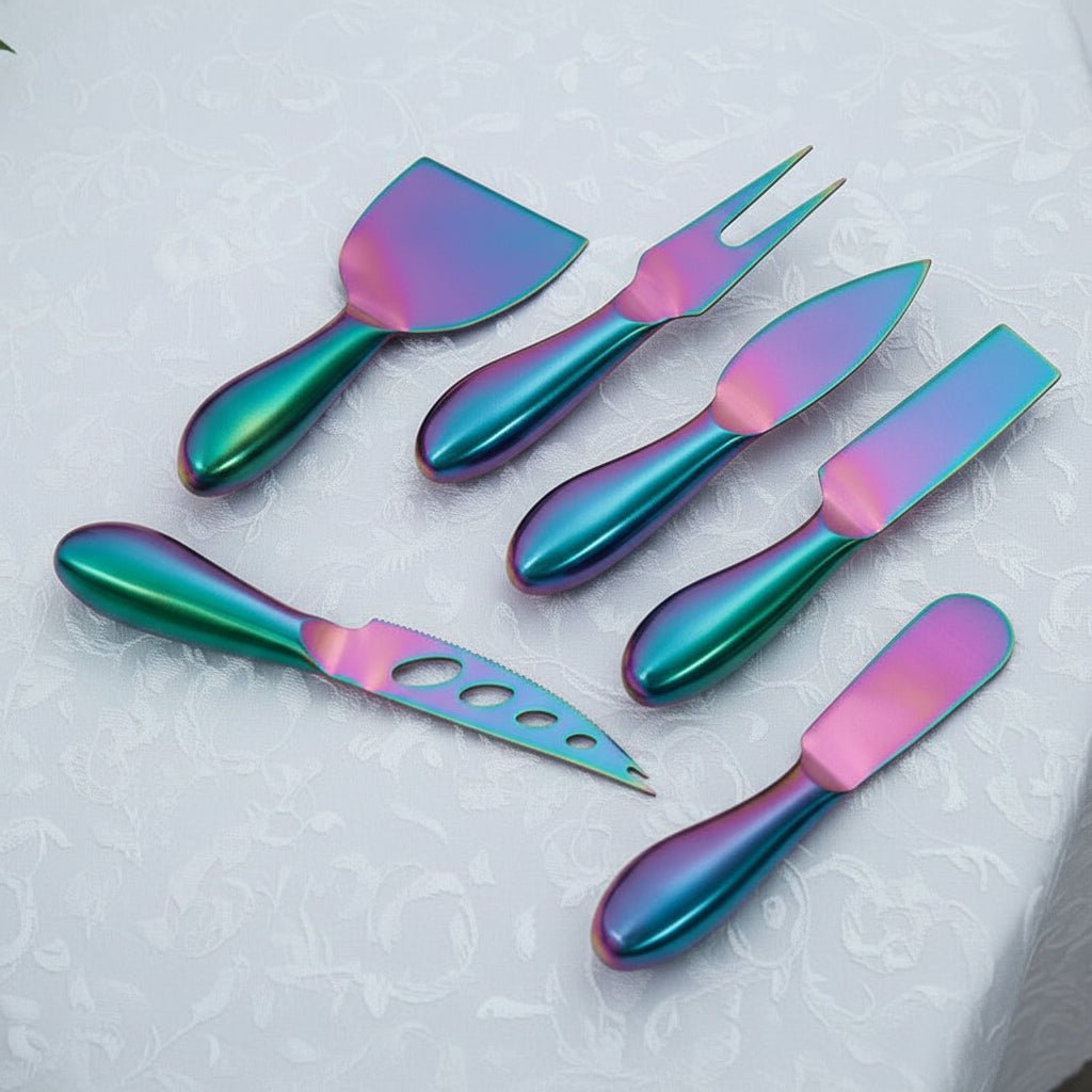 SLICEVA – Practical Stainless Steel Cheese Knife Set with Precise Cutting and Durable Design