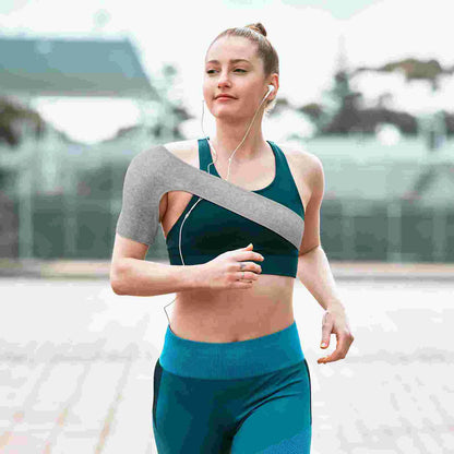 PowerPad – Support d'épaule réglable avec coussins de fitness ergonomiques