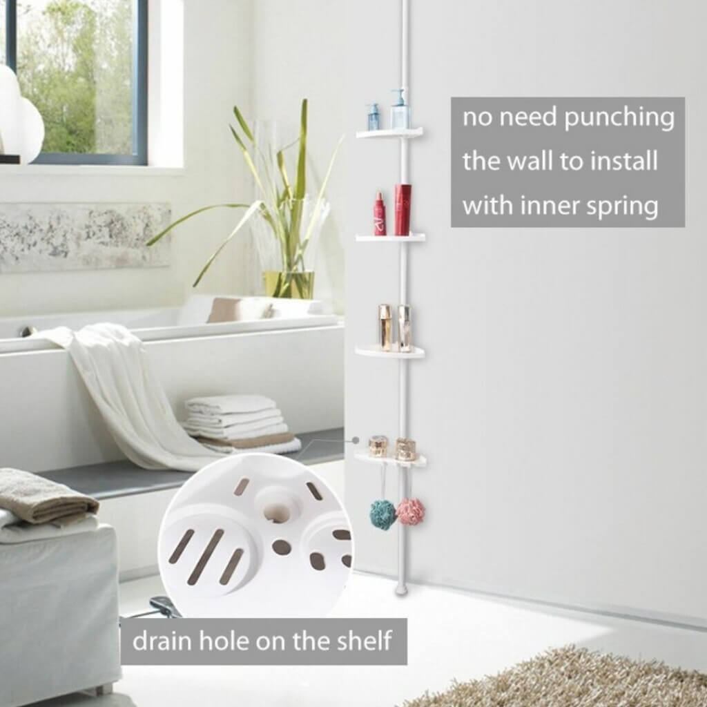 STORIX – Adjustable Bathroom Shelf for Optimal Space Organization