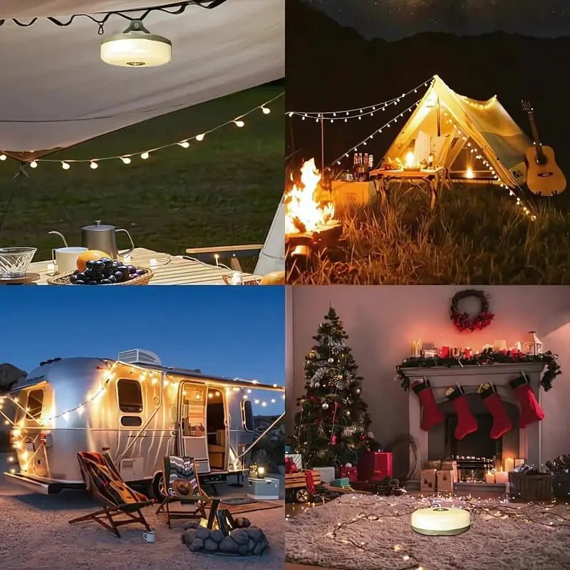TrailLite – Rückziehbare LED-Campinglichter für Outdoor-Abenteuer