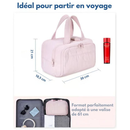 TRAVELSMART KIT - Compact & waterproof toiletry bag with hooks and compartments