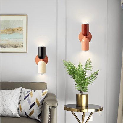 Vintage Glow Wall Light - Modern LED wall lamp with warm white light & elegant design