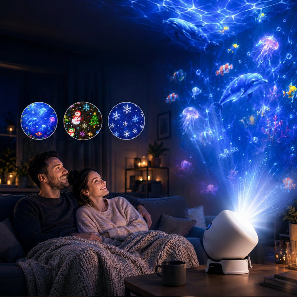 Vodlans™ LED-Projektorlicht - Dynamische Meeresprojektion mit Verstellbarer Helligkeit 2