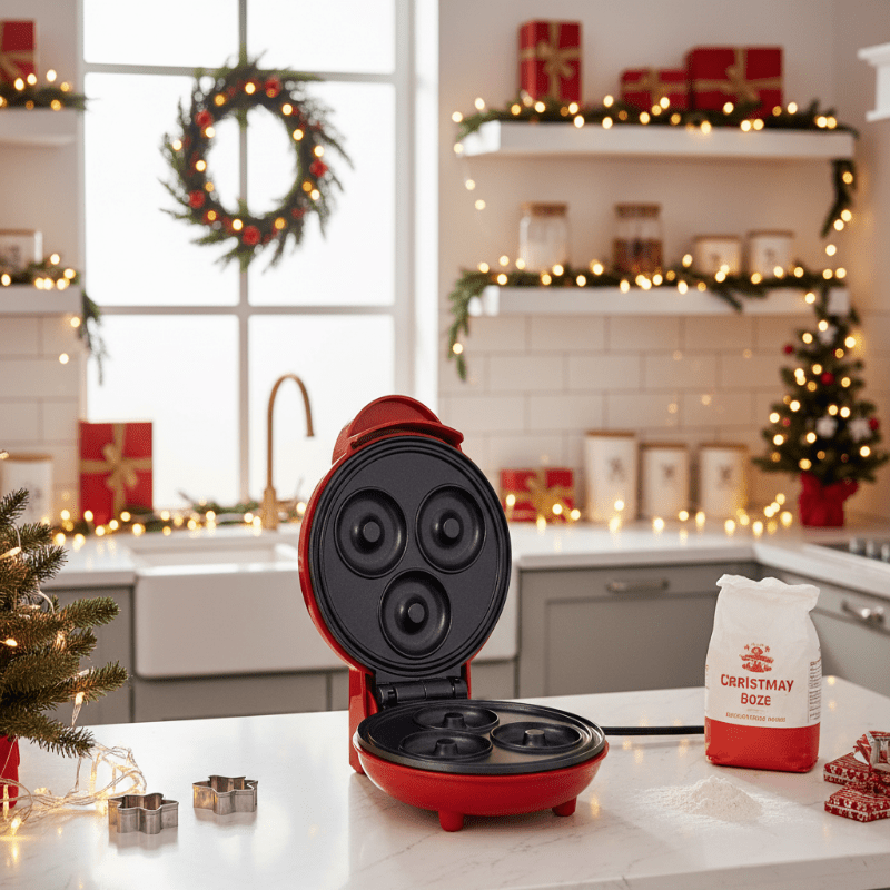 WAFFLEJOY MINI – Kompaktes Waffeleisen mit Schnellheizfunktion für ein schnelles Frühstück 1