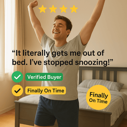 WAKESTEP – Intelligenter Teppichwecker mit Drucksensor für Tiefschläfer 5