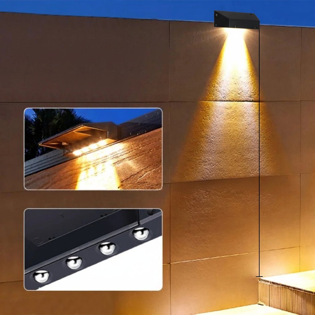 WALLGLOW – Solar-Wandleuchte für Außenbereiche 3