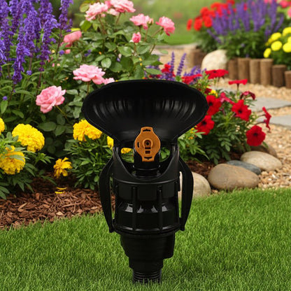 WATERGLIDE – Leichtgängiger, um 180 Grad drehbarer Regner für effiziente Gartenbewässerung 0
