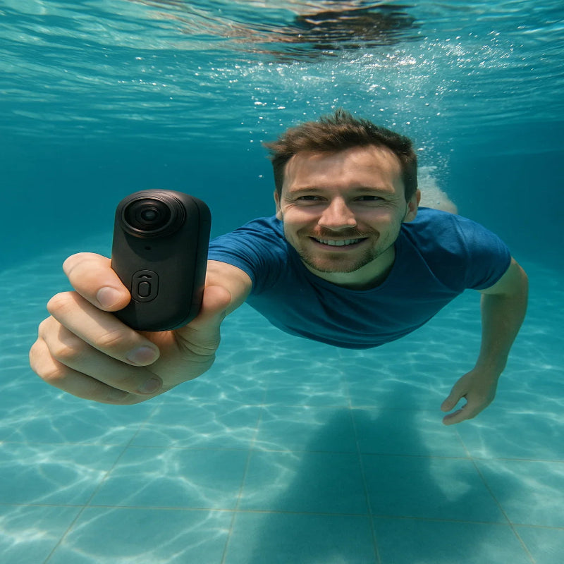 WAVECAM Pro – 4K wasserdichtes Action-Kamera-Paket mit Halterungen und SD-Karte 2