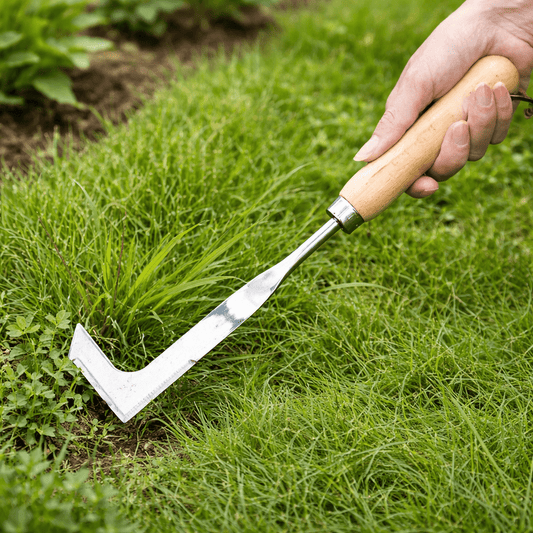 WEEDHOOK – L-förmiges Werkzeug aus Edelstahl für präzises Jäten 0