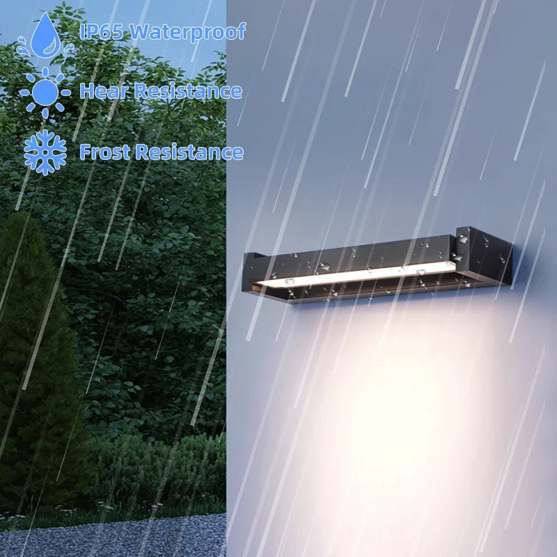 WETPROOF GLOW – verstellbare, wasserdichte LED-Außenwandleuchte 1