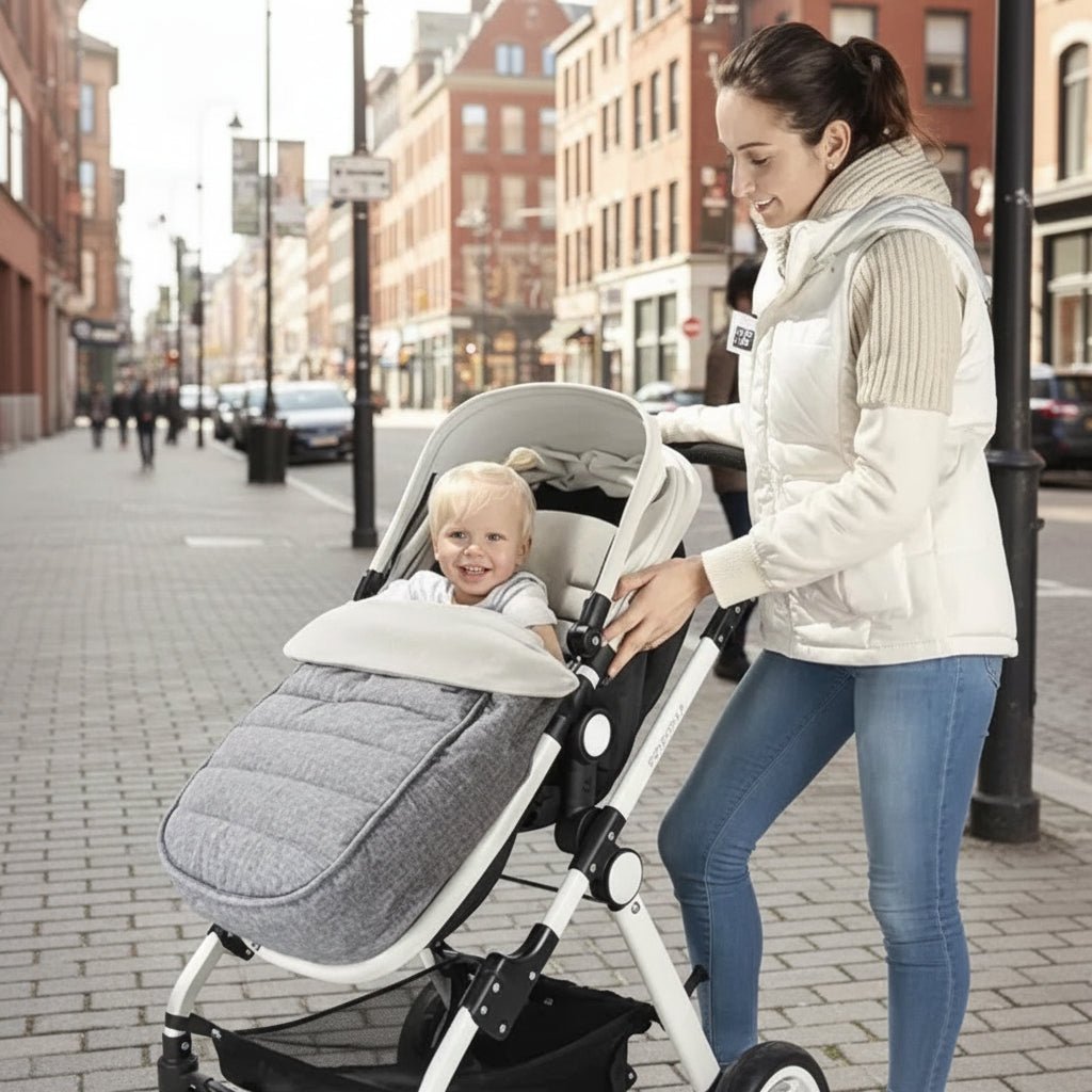 WINTEROO – Universeller Kinderwagen-Fußsack für winterliche Wärme 1