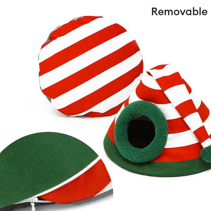 WINTERPAW – Gemütliches Katzenbett mit festlichem Touch 3