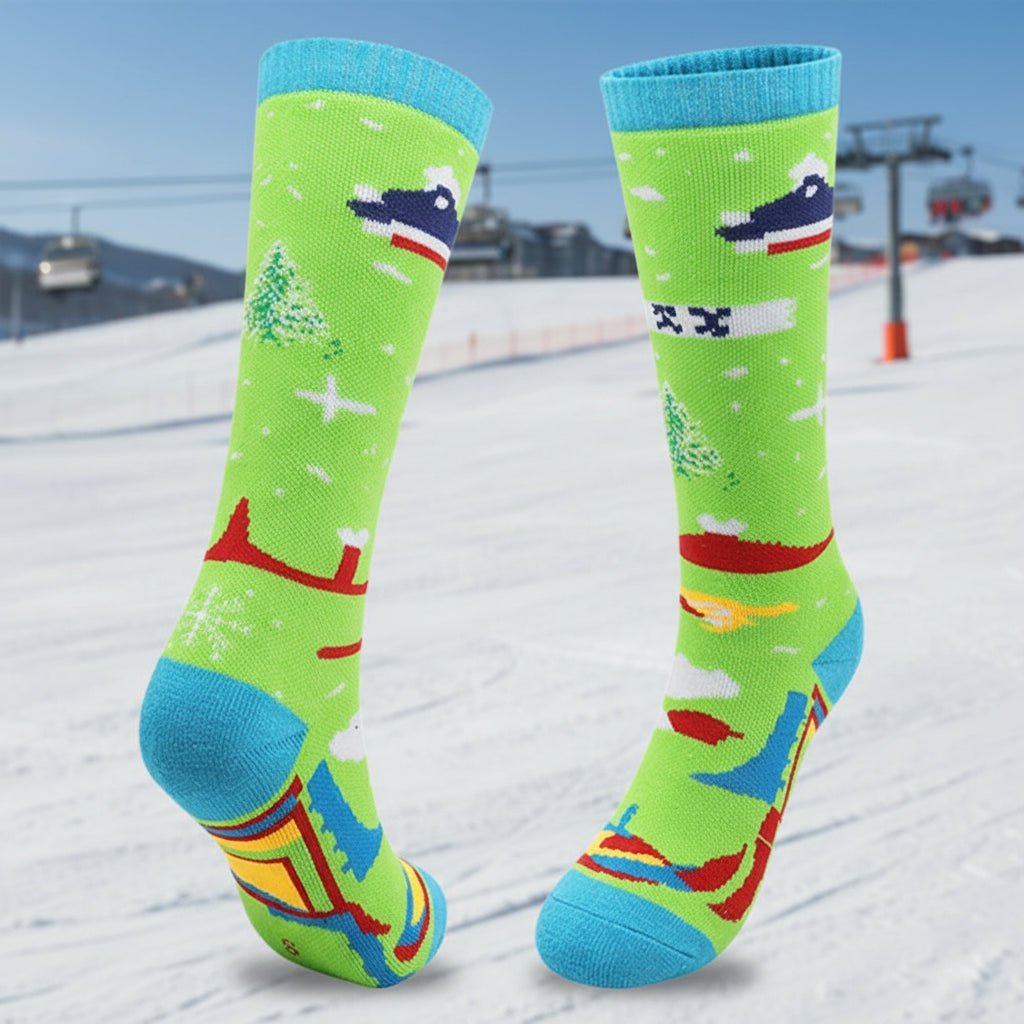 WINTERWIGGLE – Thermosocken für Kinder mit dicker, feuchtigkeitsableitender Wärme 0